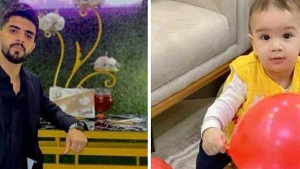 ماتوا في حضن بعض.. تفاصيل مأساوية في مصرع شاب وابنه الرضيع بحادث تصادم