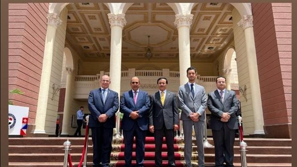 رئيس الجامعة البريطانية يستقبل مدير المنظمة العربية للتنمية بجامعة الدول لتعزيز التعاون الأكاديمي