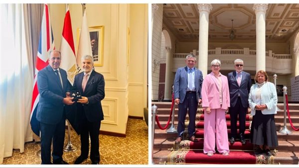 رئيس الجامعة البريطانية يستقبل السفير التشيلي لبحث سبل التعاون المشترك