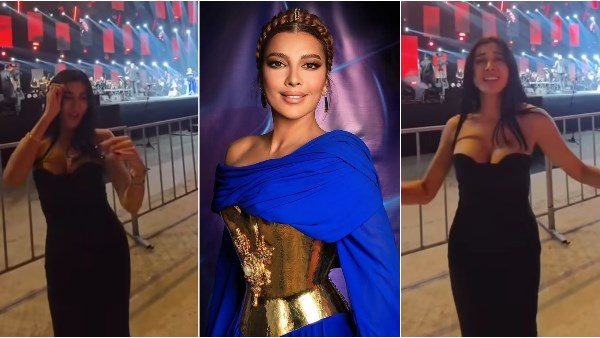 في حفل أصالة.. نادين الراسي تثير الجدل بوصلة رقص | شاهد