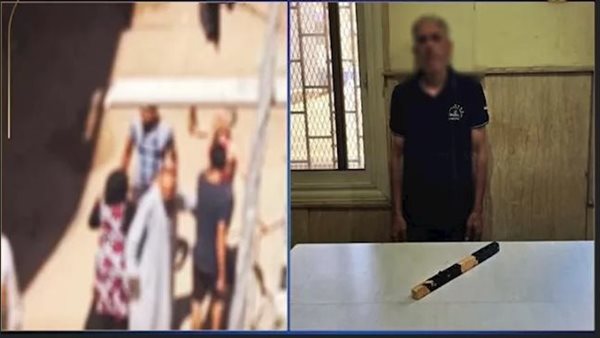 فيديو صادم.. نجار يعتدي على مسنة ويهددها بعصا خشبية | شاهد