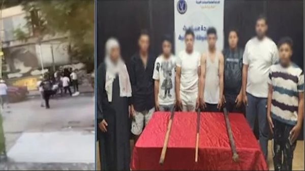  7 متهمين وسيدة.. مشاجرة أمام مول بالعمرانية بسبب فستان زفاف | فيديو