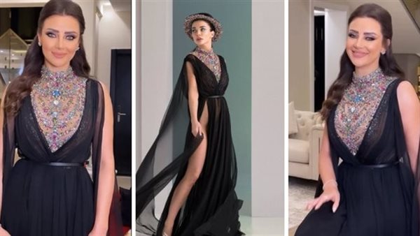 فستان دانتيل.. رضوى الشربيني تخطف الأنظار في أحدث ظهور | شاهد