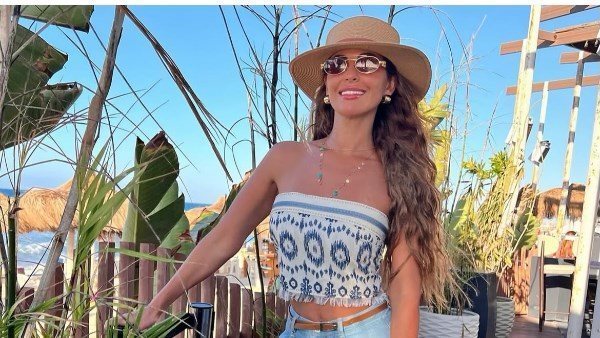 إطلالة جريئة.. مي سليم تثير الجدل بلوك مختلف | شاهد