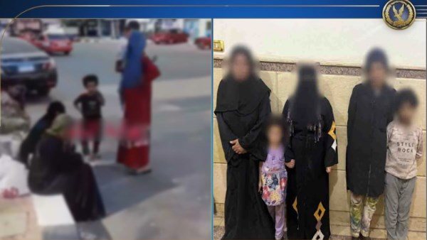  تفاصيل سقوط 3 سيدات تستخدمن أطفالهن في التسول بالإسماعيلية | فيديو