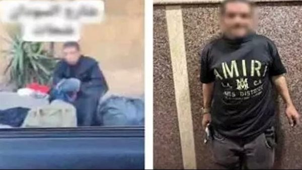 تفاصيل القبض على متسول يرتدي ملابس نسائية في الجيزة