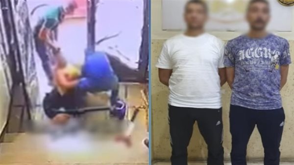  سحل سيدة على السلم.. فيديو صادم يقود لحبس الزوج وشقيقه بالشرقية | شاهد