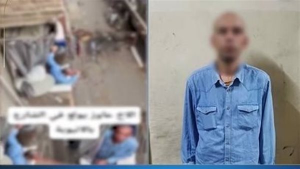 فيديو مُرعب.. عاطل يهدد جيرانه بإشعال النار بأسطوانة بوتاجاز في الجيزة | شاهد