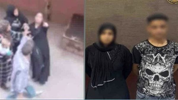 التفاصيل الكاملة.. فيديو صادم لمشاجرة سيدة مع أخرى بالفاظ خادشة | شاهد