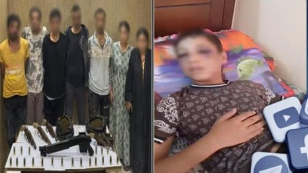 تفاصيل مثيرة..فيديو تعدي على طفل يُسقط عصابة اتجار بالمخدرات في حلوان