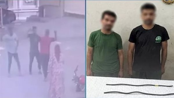 ضربوا جيرانهم بالكابلات..تفاصيل ضبط عاملين في مشاجرة دامية بدمياط | فيديو