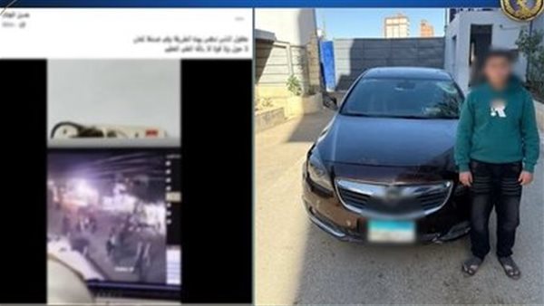 فيديو كارثي.. تفاصيل القبض على طالب اصطدم بمارة بالمنيا | شاهد