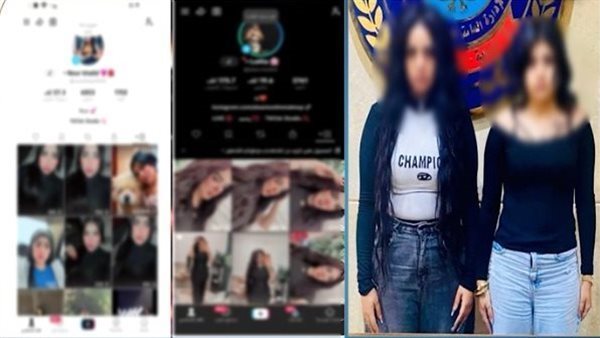 التفاصيل الكاملة لحبس التيك توكر آلاء ونورهان بتهمة نشر مقاطع خادشة للحياء في الجيزة