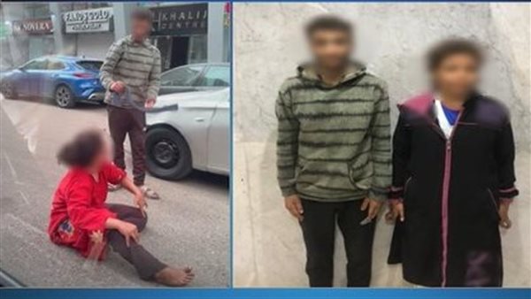 لقطات صادمة.. تفاصيل اعتداء شاب على فتاة وسط الشارع في القاهرة | فيديو