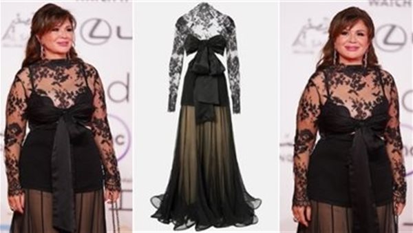  سعر صادم.. فستان إلهام شاهين الجريء يثير الجدل | شاهد