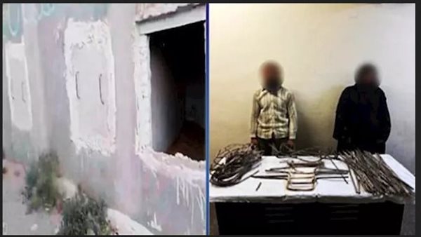 القصة الكاملة لسرقة أبواب مقابر الموتى بالشرقية | فيديو