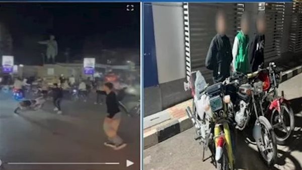 استعراض خطير في شوارع المنوفية.. تفاصيل القبض على 3 شباب بسبب حفل زفاف | فيديو