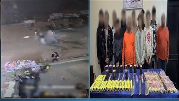 لقطات صادمة.. تفاصيل خناقة بالأسلحة البيضاء والشماريخ بسبب معاكسة فتاة ببولاق الدكرور | فيديو