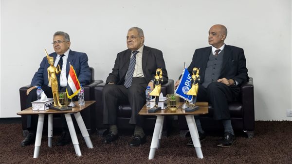 إبراهيم محلب يكشف من جامعة بدر كواليس نقل تمثال رمسيس من محطة مصر إلى المتحف الكبير